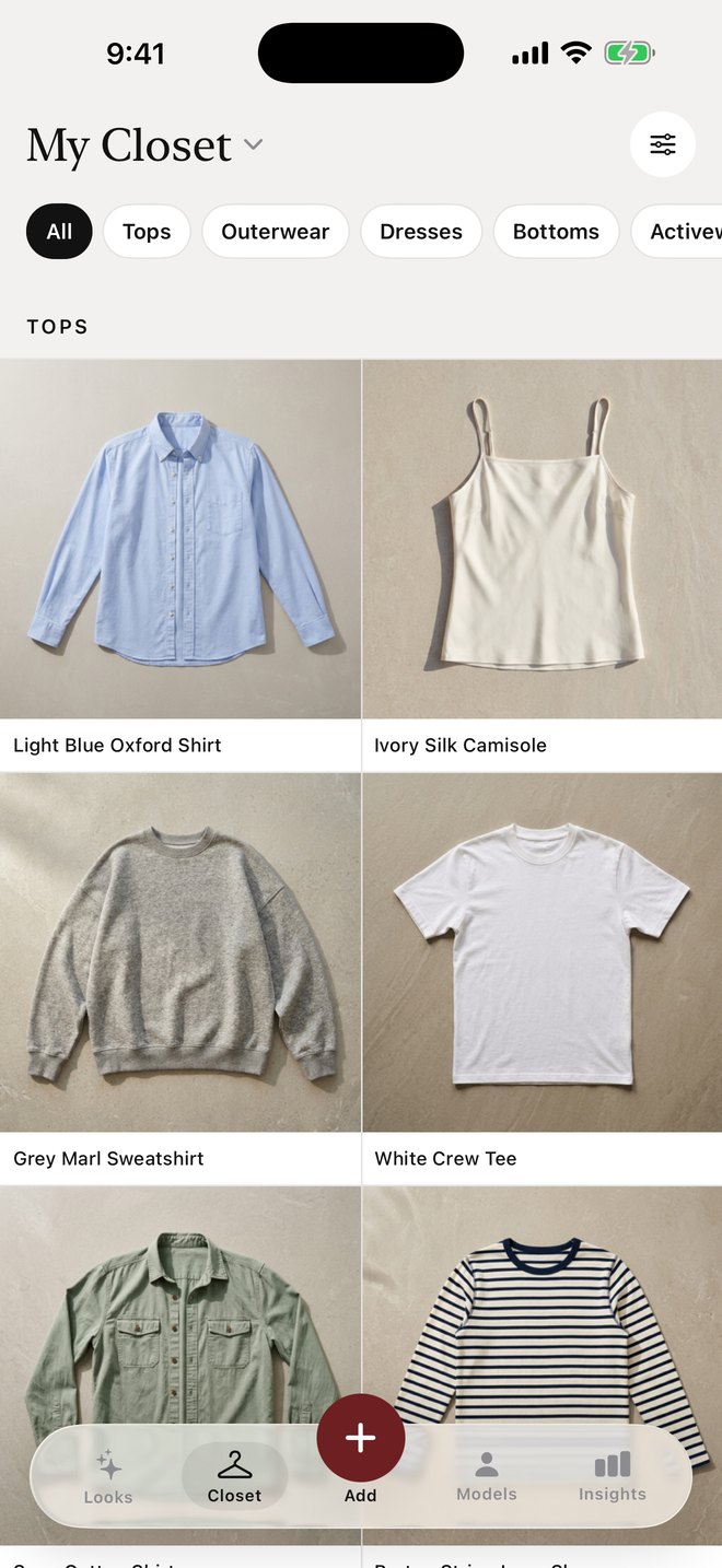 The closet grid