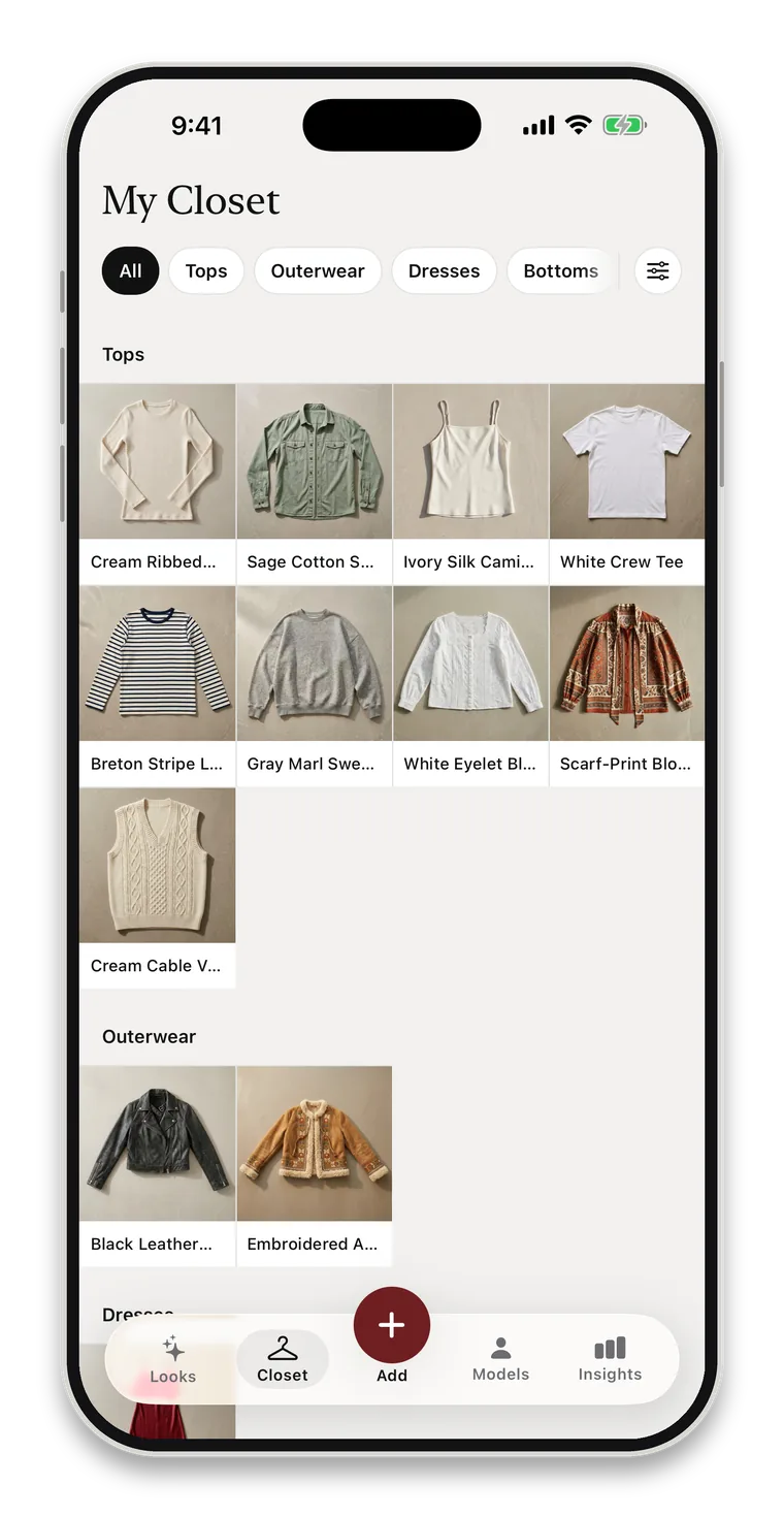The closet grid