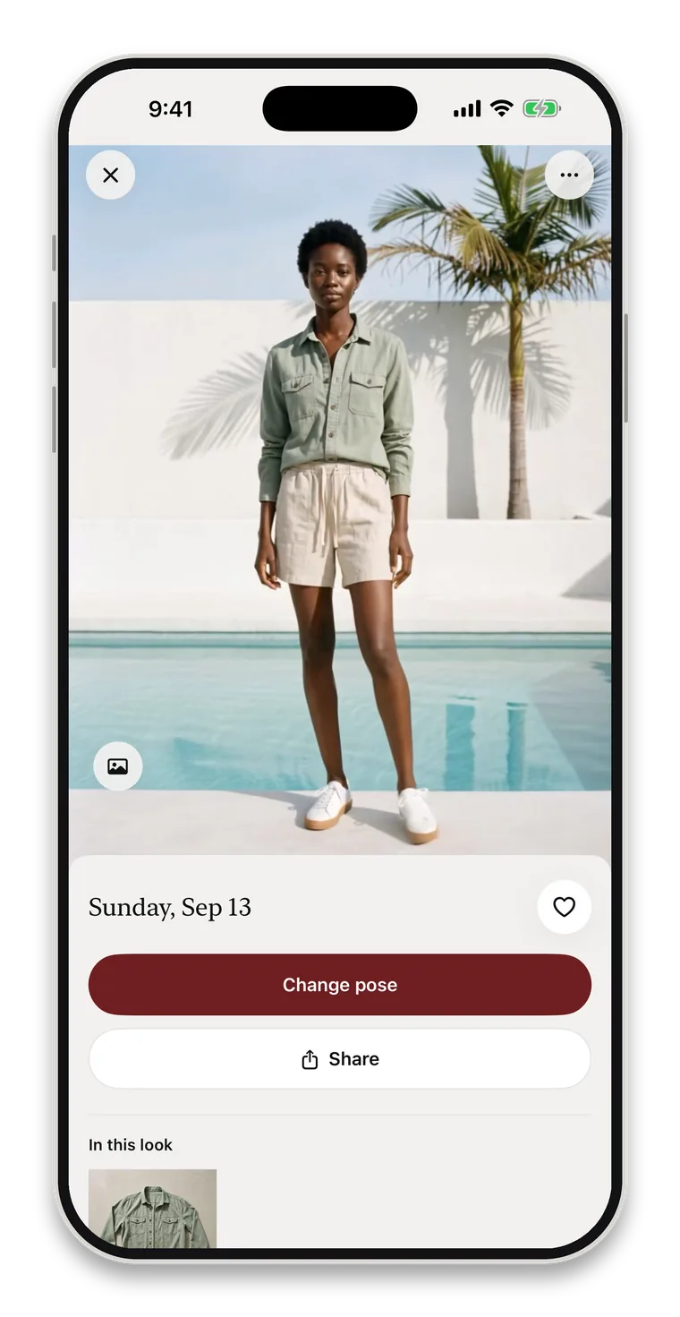 A look on a model in the Vellum app
